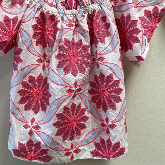 New Women’s Maeve Embroidered Off-The-Shoulder Blouse By Anthropologie!!🔥🔥🔥 - Picture 8 of 15